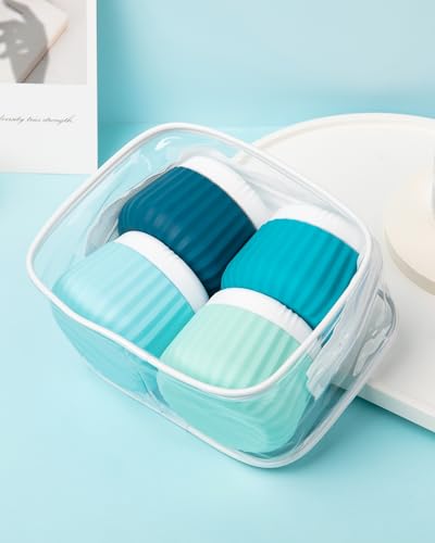 Travel Containers for Toiletries 4 Pack (4 Count)