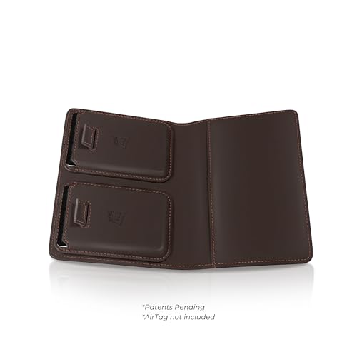 Passport Wallet with AirTag Holder