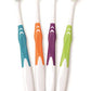 Individually Wrapped Bulk Premium Toothbrushes (144 Count)