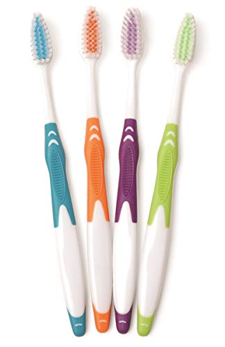 Individually Wrapped Bulk Premium Toothbrushes (144 Count)