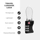 TSA Approved Luggage Locks