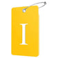 2 Pack Initial Luggage Tags for Suitcases Airplane Travel Essentials (2 Count)