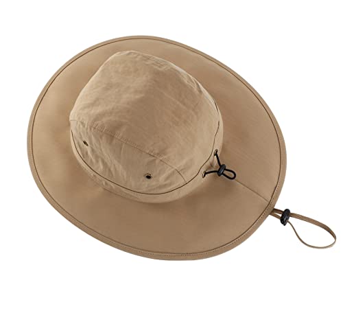 Summer UPF 50+ Men's Bucket Sun Hat Wide Brim Fishing Hat Safari Hat