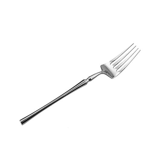 20 piece Silver Flatware Set 304 Stainless Steel Fork Spoon Cutlery Luxury Mirror Polished Silverware (4 Count)