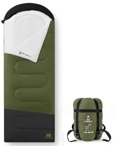 Lightweight Warm Weather Sleeping Bag for Adults