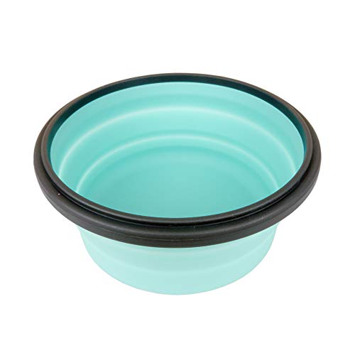 Blue Silicone Collapsible Food Storage Containers (3 Count)