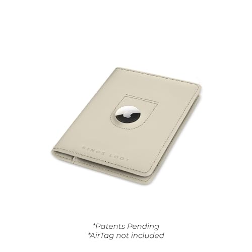 Passport Wallet with AirTag Holder
