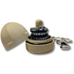 Waterproof Ring Holder Keychain for Travel & Gym