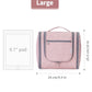 Hanging Toiletry Bag for Women Travel Makeup Bag Organizer Toiletries Bag for Cosmetics Essentials Accessories