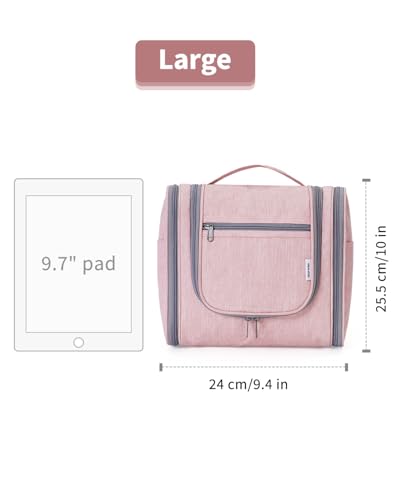 Hanging Toiletry Bag for Women Travel Makeup Bag Organizer Toiletries Bag for Cosmetics Essentials Accessories