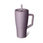 BrüMate Era 30 oz Tumbler with Handle and Straw | 100% Leakproof Insulated Water Bottle Tumbler with Lid and Flexible SoftSip Straw | Made of Stainless Steel | Cup Holder Friendly | 30oz (Lilac Dusk)