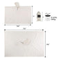 Hooded Rain Poncho Waterproof Raincoat Jacket for Men Women Adults with Pocket