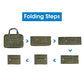 For United Airlines Foldable Carry on Bag 22x14x9 Travel Duffel Bag Packable luggage Duffle for Women and Men 40L