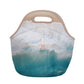 LunchTote Zippered Bag Insulated Neoprene Caddy (Ay, Bay Bay! / Large 4.5 Quart Lunch Tote)