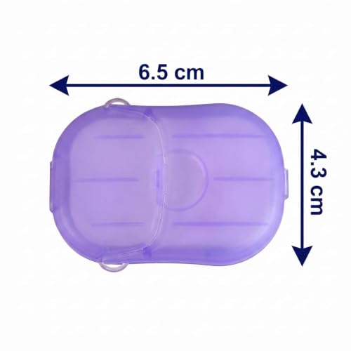 5 Boxes 500 Sheets Disposable Soap Paper Hand Cleaner Fragrance Mini Color Soap Paper for school Indoor (500 Count)
