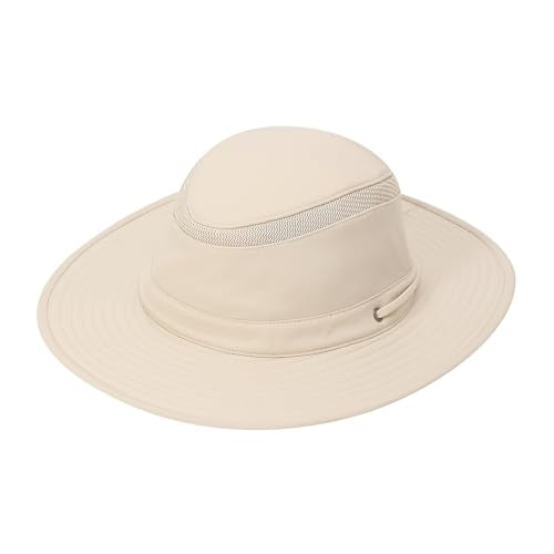 Cimarron Safari Sun Hat with Wide Brim for Outdoor Fishing Hiking Beige
