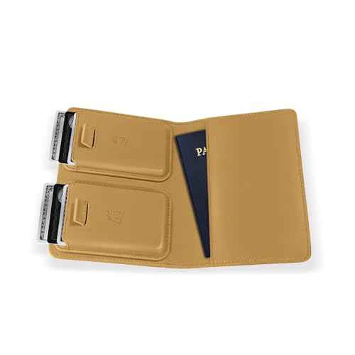 Passport Wallet with AirTag Holder