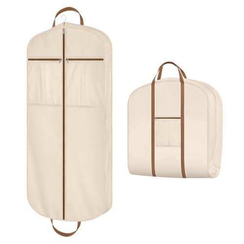 Organic Cotton Garment Bags for Travel Luxury Suit Bag 48 in
