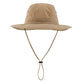 Summer UPF 50+ Men's Bucket Sun Hat Wide Brim Fishing Hat Safari Hat