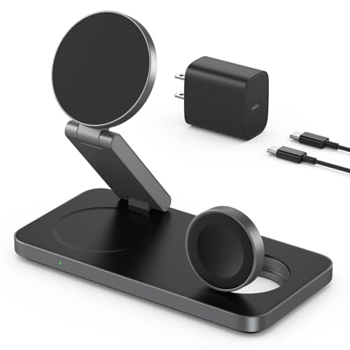 3 in 1 Wireless Charging Station for Apple MagSafe Charger