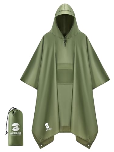 Double Layer Rain Poncho