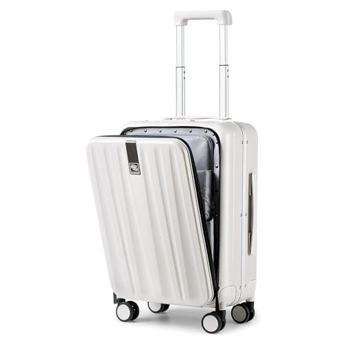 20 Inch Carry On Luggage Hard Shell Suitcases with Wheels Luggage Suitcase Travel Luggage for Women Men Rolling Luggage Bags for Business Trip Weekender