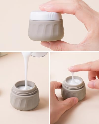 Travel Bottles for Toiletries 8 Pack (8 Count)