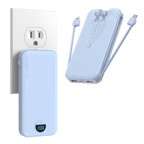 Portable Charger Power Bank 10000mAh PD20W w