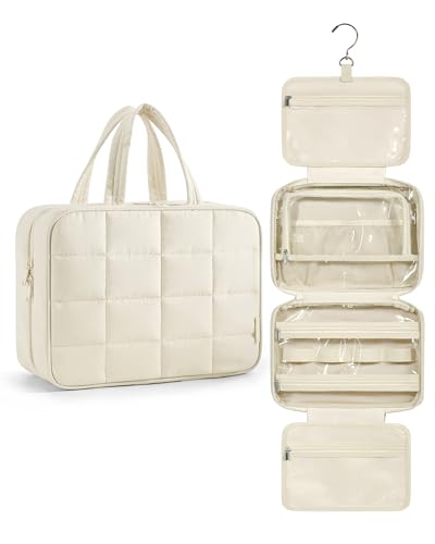 Travel Toiletry Bag with Jewelry Organizer