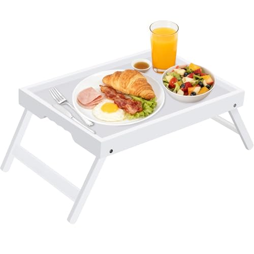 FSC 100% Bamboo Bed Tray with Folding Legs