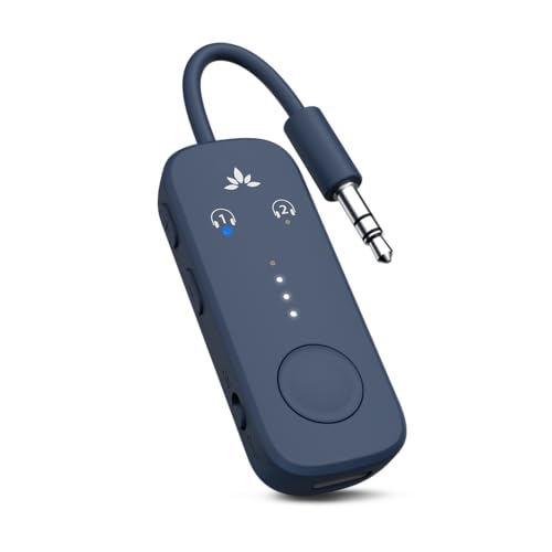 Relay Airplane Bluetooth Adapter for 2 AirPods or Headphones