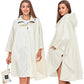 Unisex Rain Poncho Hooded Waterproof Raincoat for Adults Women
