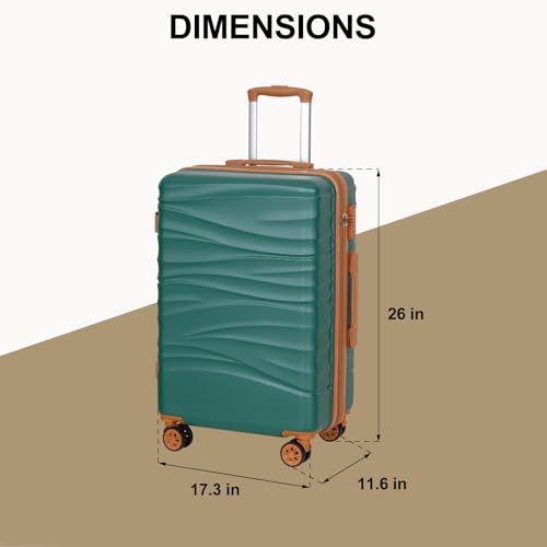 26" Medium Checked Luggage