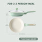 10In Nonstick Ceramic Frying Pan with Lid