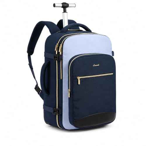 Rolling Backpack with Wheels