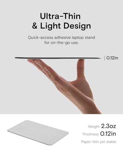 Airflow Adhesive Laptop Stand