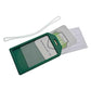 Bulk 50 Pack Premium Rigid Airline Luggage Tag Holders with 6" Worm Loops