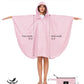 Unisex Rain Poncho Hooded Waterproof Raincoat for Adults Women