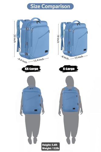 Carry on Backpack with Hide Away Shoulder Strap for Travel