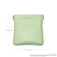 Green PU Leather Jewelry Pouch Portable Travel Small Jewelry Bag