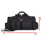 Tactical Range Duffel Heavy Duty Large Gear Duffle Durable Quality Travel Sports Gym Equipment Bag Military Molle with Lockable Zippers with US Flag Patch 33 Inch Black