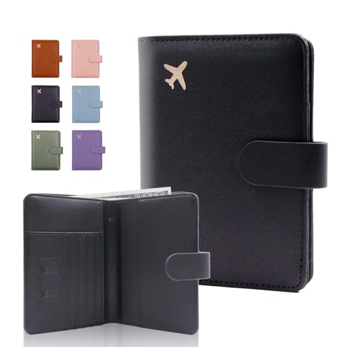 Premium Leather Passport Holder Covers Case