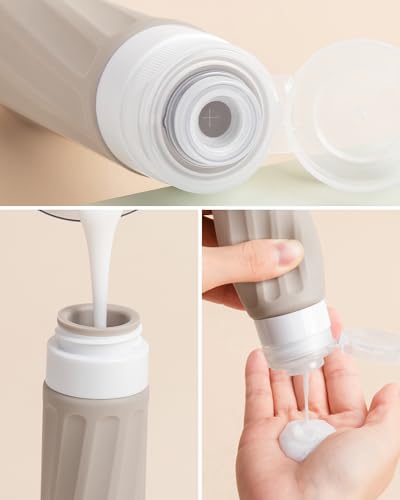 Travel Bottles for Toiletries 8 Pack (8 Count)