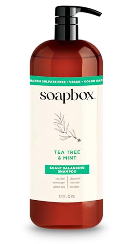 Tea Tree & Mint Shampoo for Dry Scalp (33.8 Fl Oz)