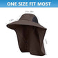 Sun Hat for Men Women with Neck Flap