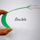 100pcs Reusable Blank Plastic Tags Ties Key Tags 1.45"*2.48" Serrated Tension Sealing Strap with Large Label Plastic Tie Mark Label Waterproof Hang Sign Write on Tag