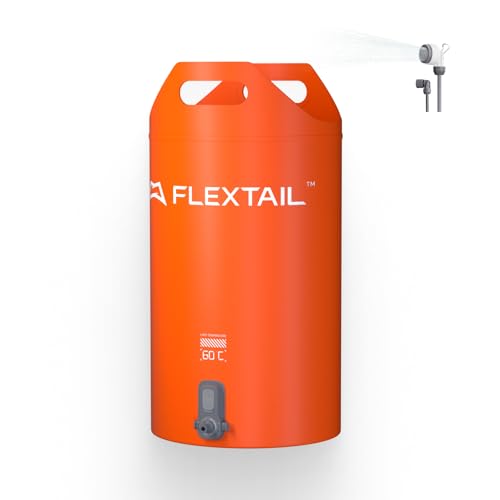 Camping Shower Bucket with Built