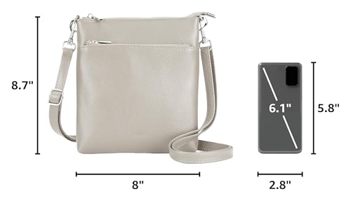 Genuine Leather Small Crossbody Bags for Women Travel Leather Purse