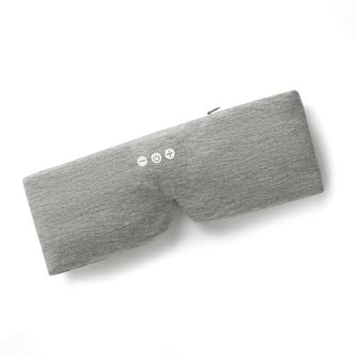 Sleep Headphone Mask Bluetooth 5.2 HD Stereo Noise Reduction 3D Eye Mask for Sleeping Eye Contour Built