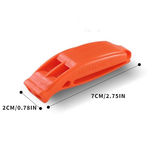 2 Pack Whistle Emergency Safety with Lanyards